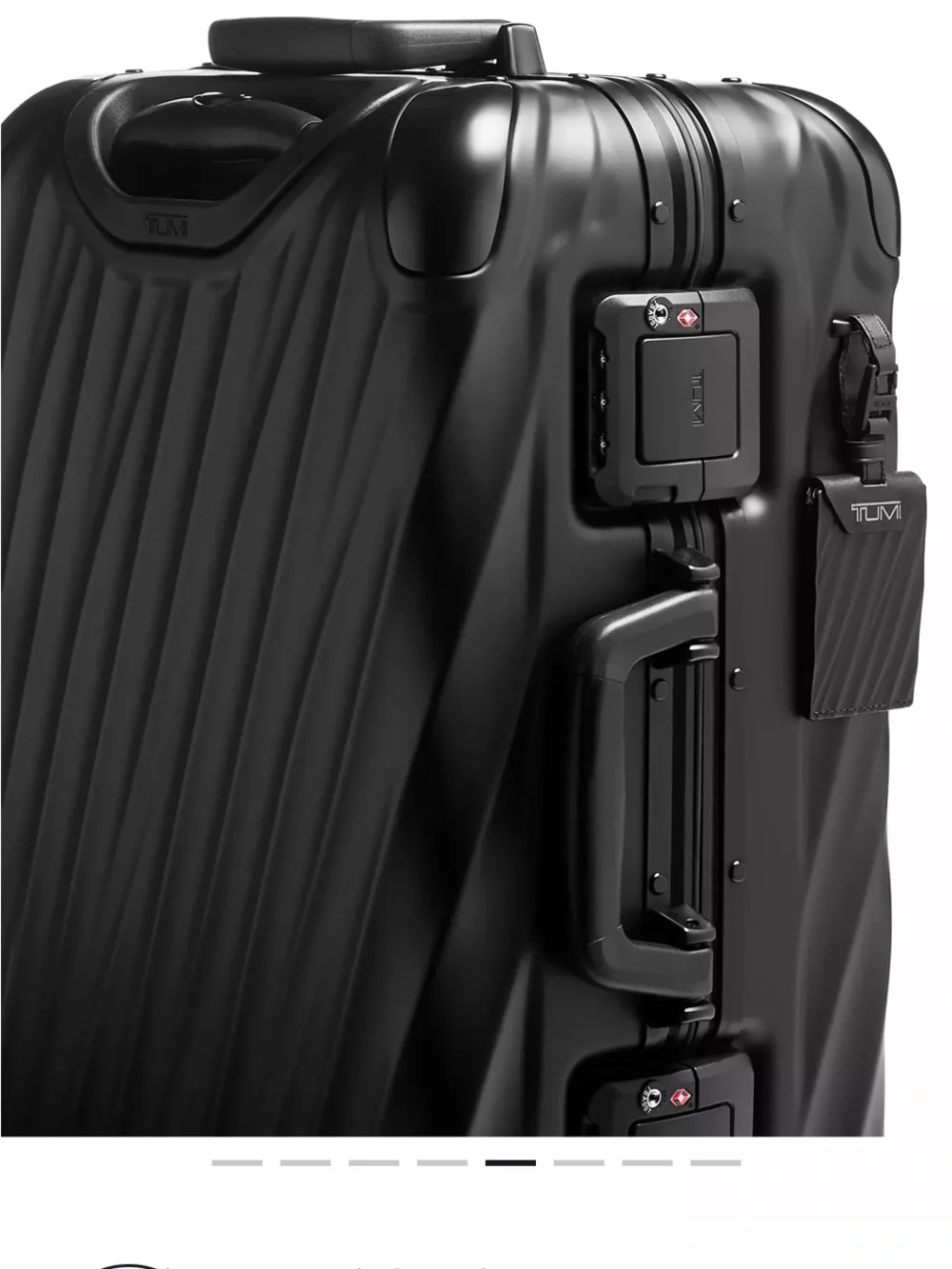 TUMI 19 Degree aluminum carry on.
